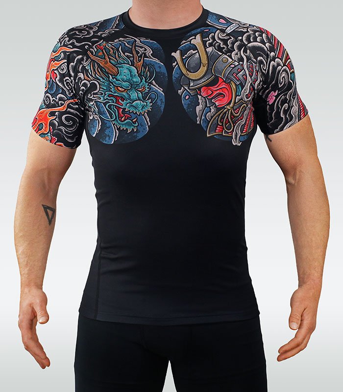Ground Game Bushido 3.0 Rashguard Short Sleeve