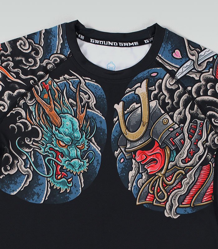 Ground Game Bushido 3.0 Rashguard Short Sleeve