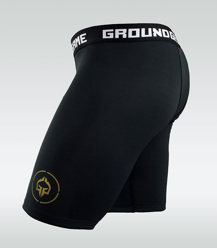 Ground Game Athletic Gold Vale Tudo Shorts