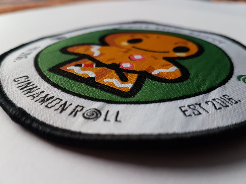 Cinnamon Roll's Ginger Bread Warrior Patch