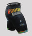 Left side view of a Ground Game Carioca Vale Tudo Shorts
