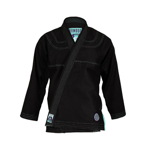Inverted Gear Bamboo Gi bjj black front jacket