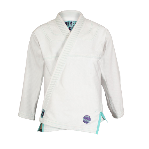 Inverted Gear Bamboo Gi bjj white front jacket