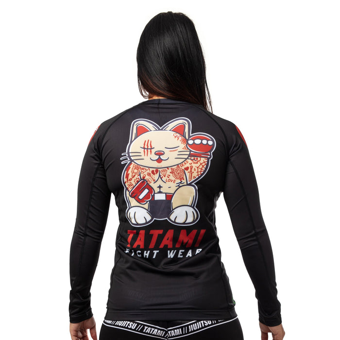 Tatami Ladies Cat Fighter Eco Tech Recycled Rash Guard