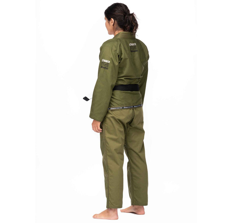 Fuji Suparaito Women's BJJ Gi Olive Green