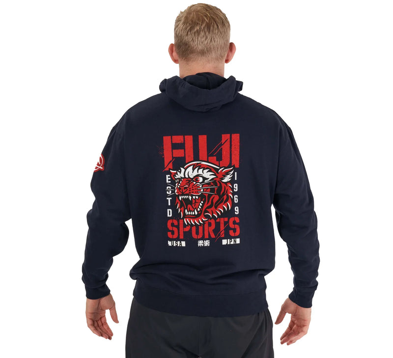 Fuji Tiger Jiu Jitsu Hoodie Midnight Navy
