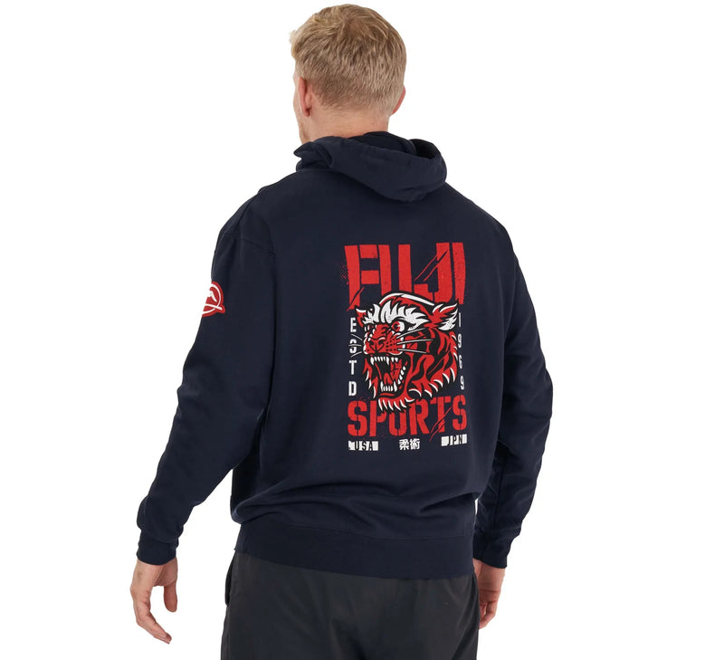 Fuji Tiger Jiu Jitsu Hoodie Midnight Navy
