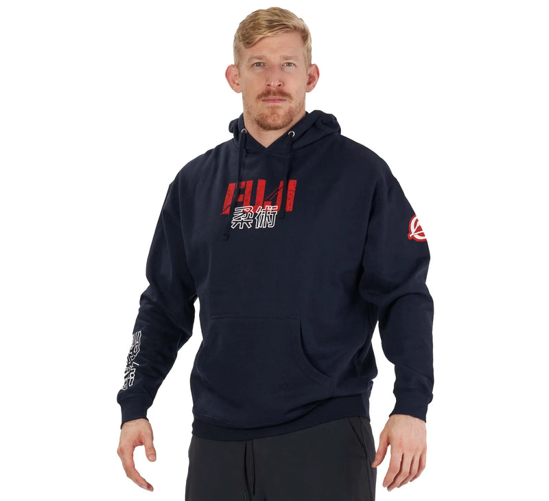 Fuji Tiger Jiu Jitsu Hoodie Midnight Navy