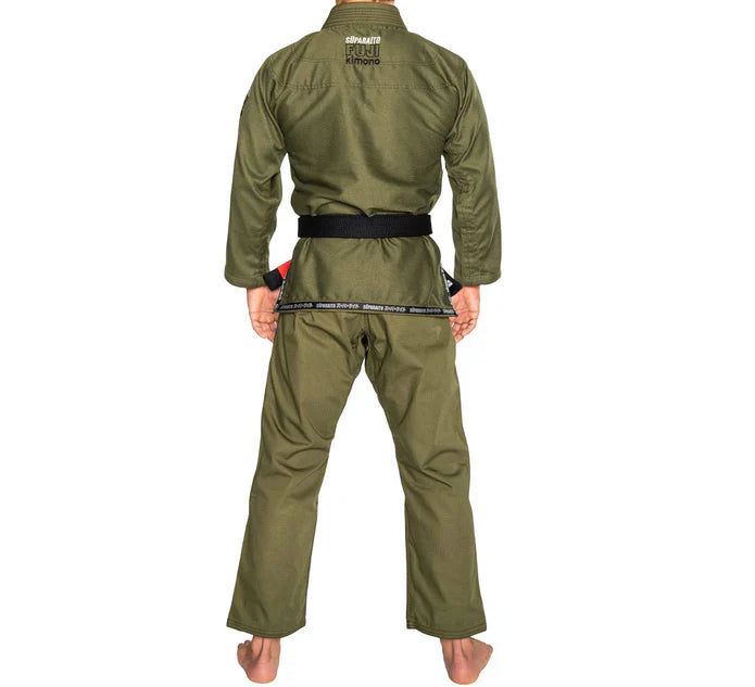 Fuji Suparaito BJJ Gi - Olive Green