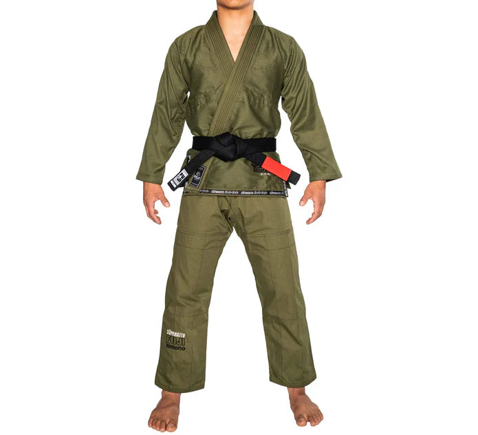 Fuji Suparaito BJJ Gi - Olive Green