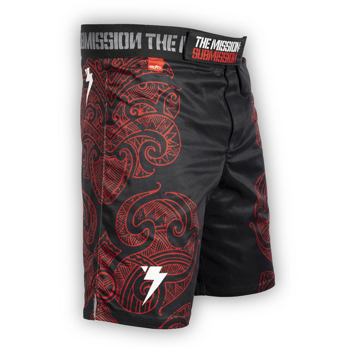Storm Redline Fight Shorts - Black/Red