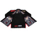 Tatami x Slayer Final Tour Gi front jacket detail black