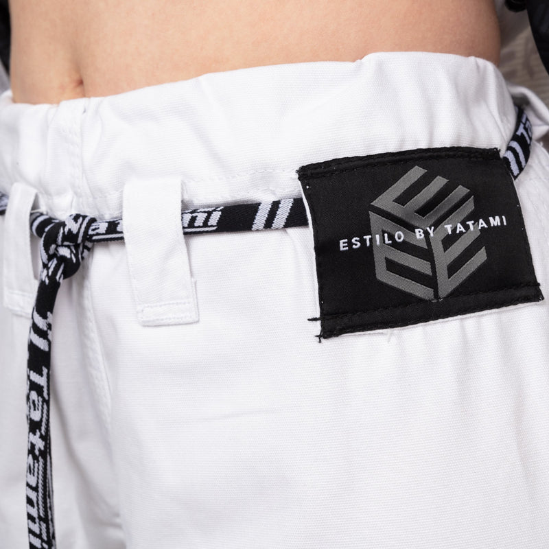 Tatami Ladies Estilo Black Label - White on White