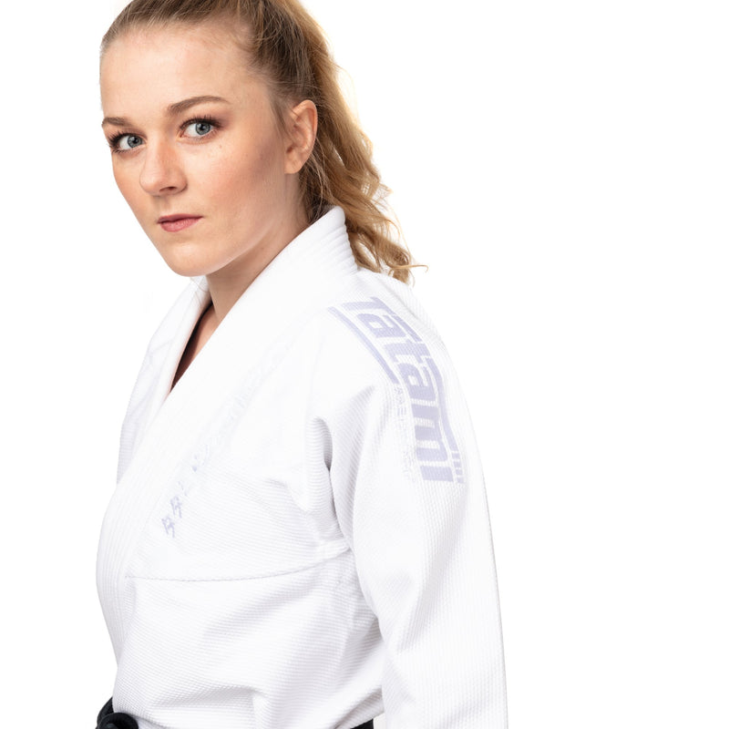 Tatami Ladies Estilo Black Label - White on White