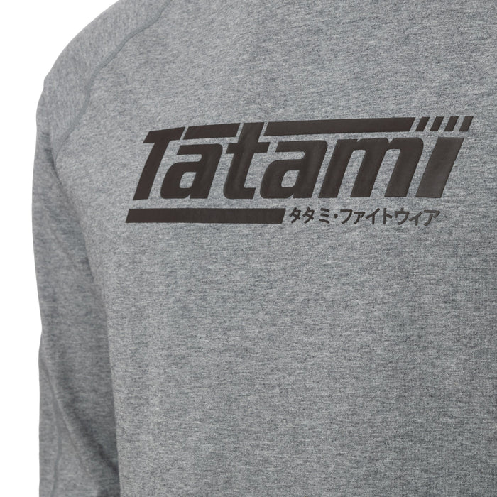 Tatami Logo Hoodie Grey & Black