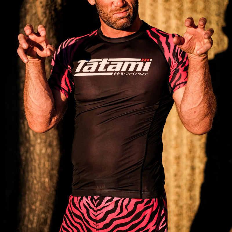 Tatami Recharge Rash Guard Pink