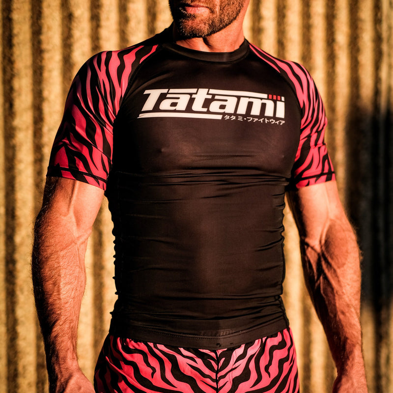Tatami Recharge Rash Guard Pink