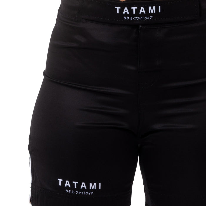 Tatami Ladies Katakana Grappling Shorts Black