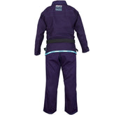 The Fuji Sports Suparaito Navy Womens BJJ Gi back 1600x1600