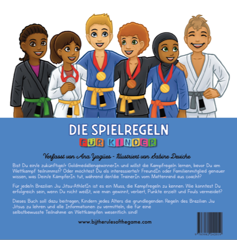 BJJ Rules of the Game for Kids Book