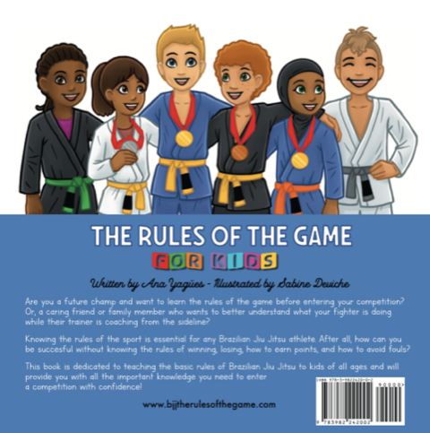 BJJ Rules of the Game for Kids Book