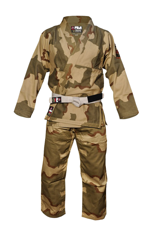 Fuji sports All Around BJJ Gi beginner camo front