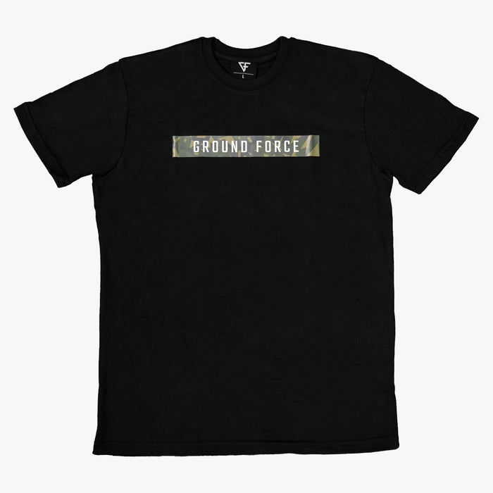 Ground Force Camo T-shirt Black
