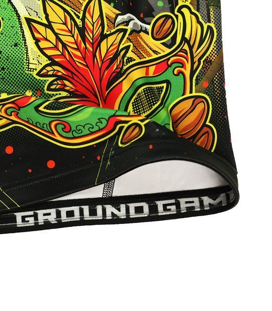 Ground Game Rashguard Brasil short sleeve