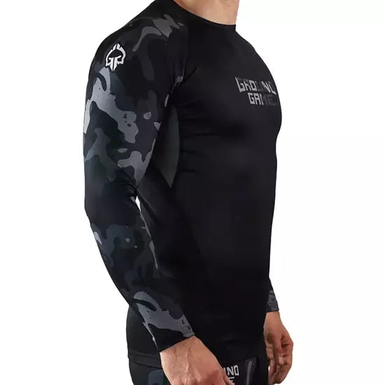 Ground Game Rashguard Moro 4.0 Long sleeve (Grey)