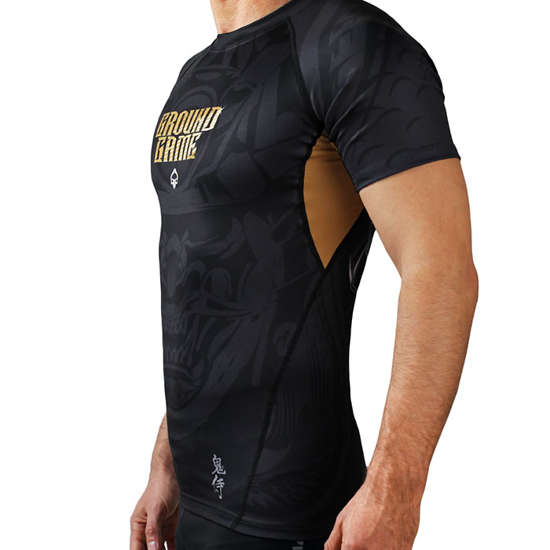 Ground Game Rashguard Oni Samurai Short sleeve