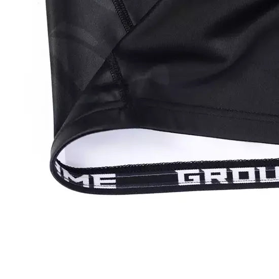 Ground Game Rashguard White Tiger long sleeve