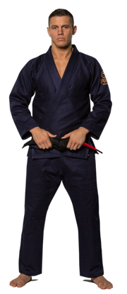 Fuji sports All Around BJJ Gi beginner navy blue front