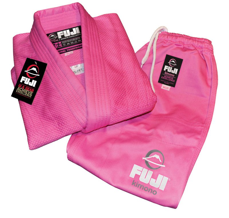 FUJI Kids All-Around Brazilian Style Jiu Jitsu Uniform With C0-Sized White Belt