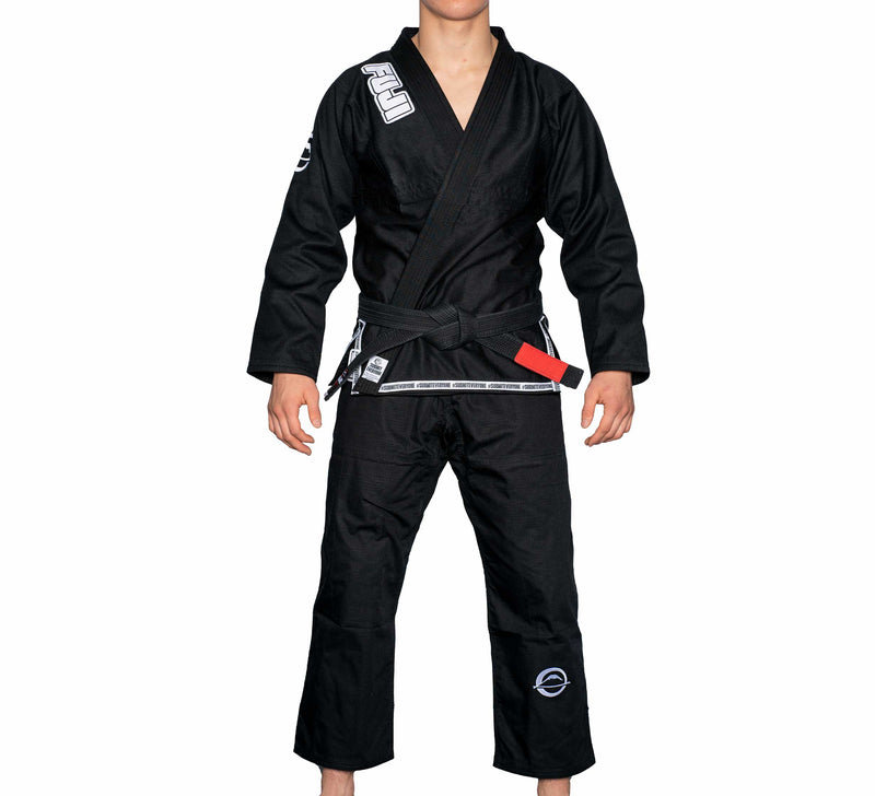fuji submit everyone bjj gi black front
