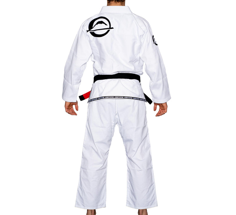 fuji submit everyone bjj gi white back