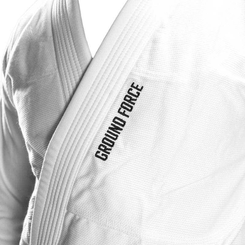 Basic BJJ Gi white - model view 8