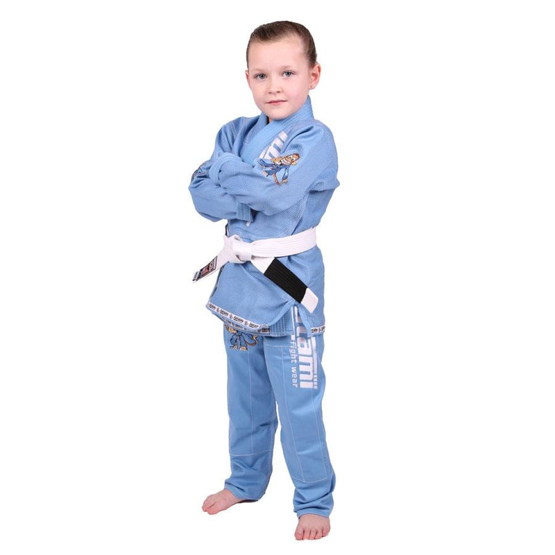 Tatami NEW Meerkatsu Kids Animal Gi - Sky Blue